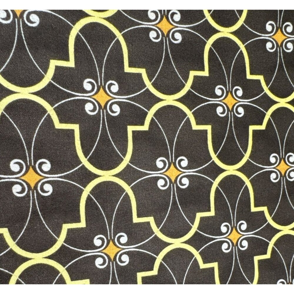 1/2 yard x 44" Cynthia Coulter Felicity Fabric by Wilmington Prints Cotton Brown